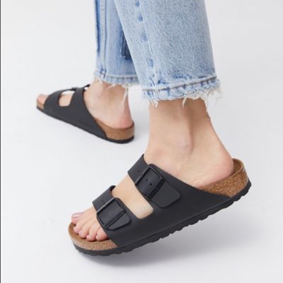 Birkenstock Shoes - Birkenstock Arizona Sandal - Black